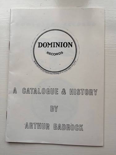 Book dominion records a - book:,