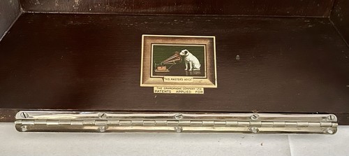 Coperchio grammofono hmv - hmv, piano