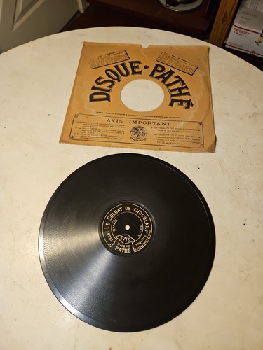 Antico disco pathe 5719 - 5719, le