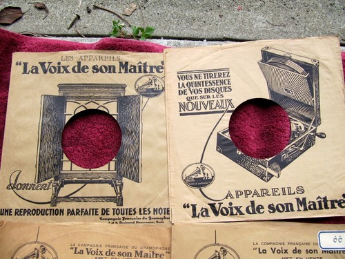 1928 grammofono francese hmv - 1928,